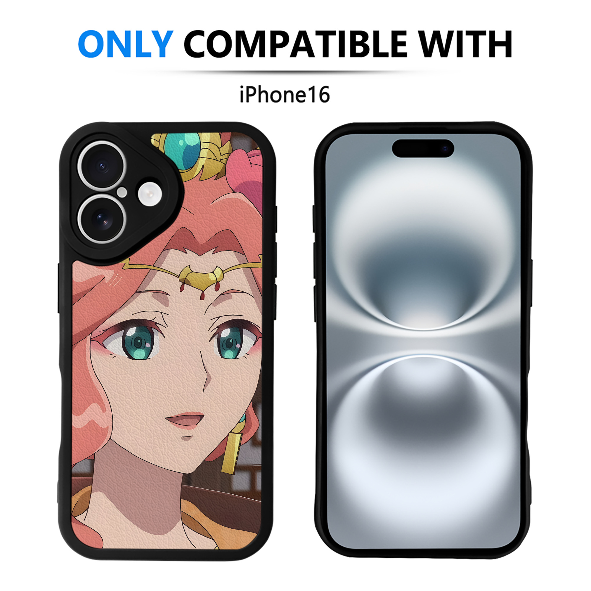 薬屋のひとりごと The Apothecary Diaries 【iPhone 16シリーズ対応】シリコンスマホケース（レザー調） 材質：シリコン